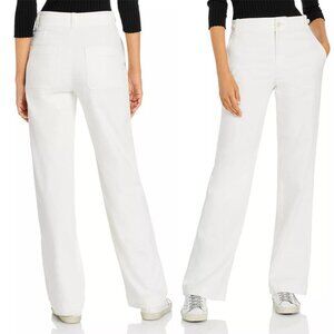 Vince - Classic Utility Pants Flared Jeans V710821754 | Size 4 | White Cream